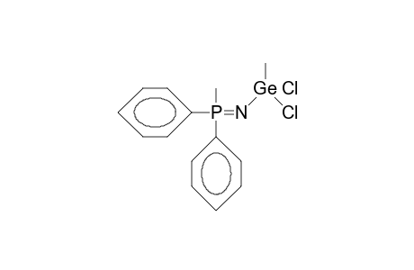 N-(Dichloro-methyl-germyl)-diphenyl-methyl-phosphinimine