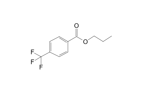 4-Trifluoromethylbenzoic acid, propyl ester