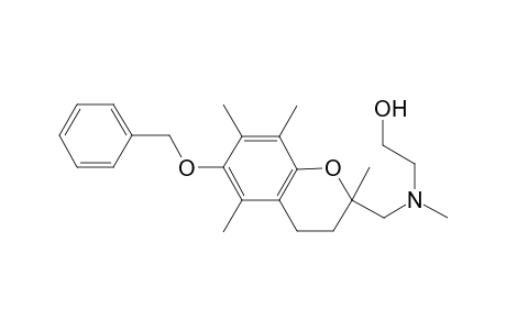 2-[(6-benzoxy-2,5,7,8-tetramethyl-chroman-2-yl)methyl-methyl-amino]ethanol