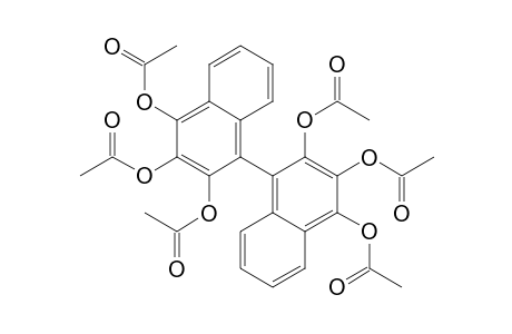 [1,1'-Binaphthalene]-2,2',3,3',4,4'-hexol, hexaacetate
