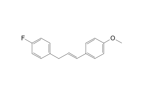 1-(4-Methoxyphenyl)-3-(4-fluorophenyl)propene