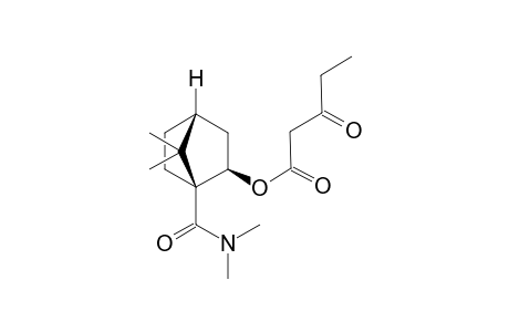 (1S,2R,4R)-7,7-Dimethylbicyclo[2.2.1]hept-ane-1-carboxylic acid dimethylamide-2-yl 3-oxopentanoate