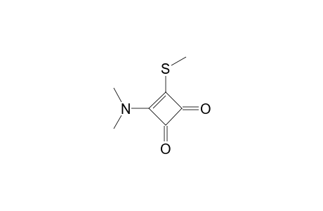 3-(dimethylamino)-4-(methylthio)cyclobut-3-ene-1,2-dione