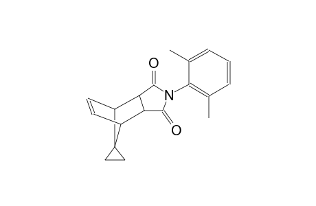 (3aR,4R,7S,7aS)-2-(2,6-dimethylphenyl)-3a,4,7,7a-tetrahydro-1H-spiro[4,7-methanoisoindole-8,1'-cyclopropane]-1,3(2H)-dione