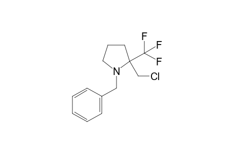 N-Benzyl-2-[(chloro)methyl]-2-(trifluoromethyl)pyrrolidine