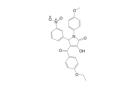 4-(4-ethoxybenzoyl)-3-hydroxy-1-(4-methoxyphenyl)-5-(3-nitrophenyl)-1,5-dihydro-2H-pyrrol-2-one