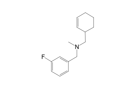 1-(Cyclohex-2-en-1-yl)-N-(3-fluorobenzyl)-N-methylmethanamine