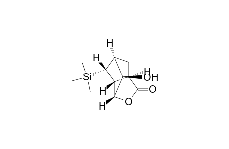 3,5-Methano-2H-cyclopenta[b]furan-2-one, hexahydro-6-hydroxy-4-(trimethylsilyl)-, (3.alpha.,3a.beta.,4.beta.,5.alpha.,6.beta.,6a.beta.)-