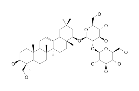 22-O-BETA-D-GLUCOPYRANOSYL-(1->2)-BETA-D-GLUCOPYRANOSYL-SOYASAPOGENOL-B