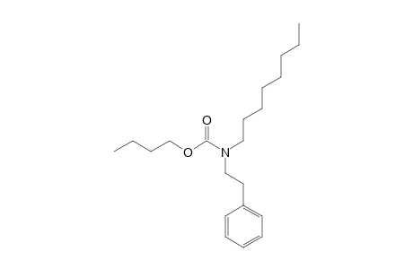 Carbonic acid, monoamide, N-(2-phenylethyl)-N-octyl-, butyl ester