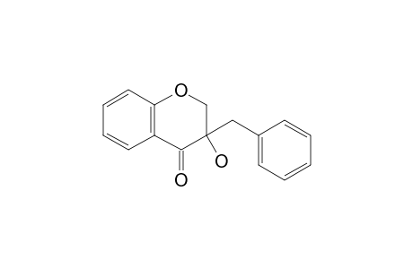 3-(benzyl)-3-hydroxy-chroman-4-one