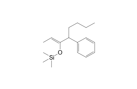 4-Phenyl-2-((trimethylsilyl)oxy)-2(Z)-octene