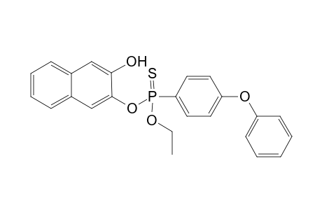 (p-Ethoxy)(p-phenoxyphenyl)(p-2-hydroxynaphthlen-2-yloxy)phosphonosulfide