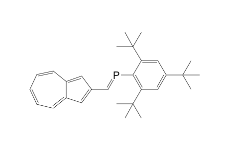 (E)-2-(2-Azulenyl)-1-(2,4,6-tri-t-butylphenyl)phosphaethene