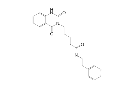 5-(2,4-dioxo-1,4-dihydro-3(2H)-quinazolinyl)-N-(2-phenylethyl)pentanamide