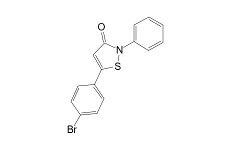 5-(4-bromophenyl)-2-phenylisothiazol-3(2H)-one