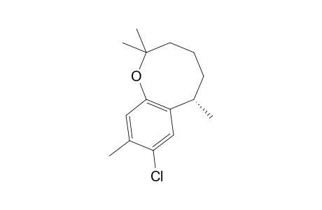 (6S)-8-chloro-2,2,6,9-tetramethyl-3,4,5,6-tetrahydro-1-benzoxocine