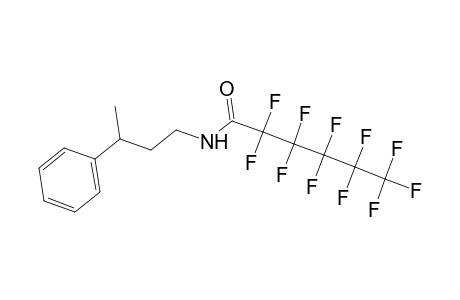 2,2,3,3,4,4,5,5,6,6,6-Undecafluoro-N-(3-phenylbutyl)hexanamide