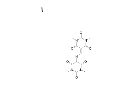 #9;5-(1,3-DIMETHYL-1,2,3,4,5,6-HEXAHYDRO-2,4,6-TRIOXOPYRIMIDINE-5-YL)-AMINO-METHYLEN-1,3-DIMETHYL-1,2,3,4,5,6-HEXAHYDRO-2,4,6-TRIOXOPYRIMIDINE-AMMONIUM-SALT