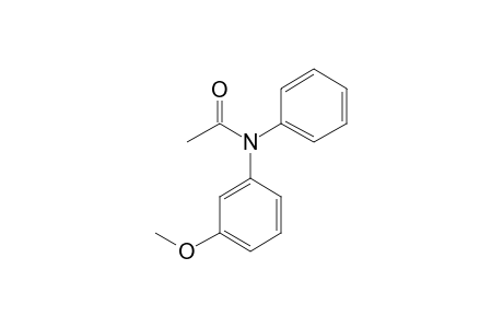 Acetamide, N-(m-methoxyphenyl)-N-phenyl-