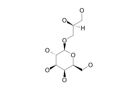 (2R)-3-O-BETA-D-GALACTOPYRANOSYL-SN-GLYCEROL
