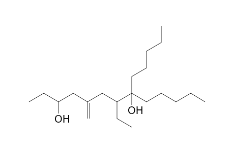 7-Ethyl-5-methylene-8-pentyltridecane-3,8-diol