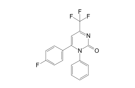 6-(4-Fluorophenyl)-1-phenyl-4-(trifluoromethyl)pyrimidin-2(1H)-one