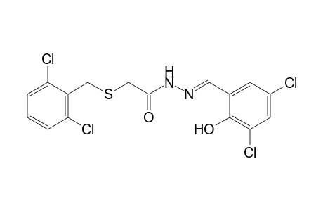 [(2,6-dichlorobenzyl)thio]acetic acid, (3,5-dichlorosalicylidene)hydrazide