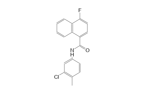 1-naphthalenecarboxamide, N-(3-chloro-4-methylphenyl)-4-fluoro-