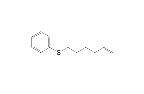 cis-7-Phenylthio-2-heptene