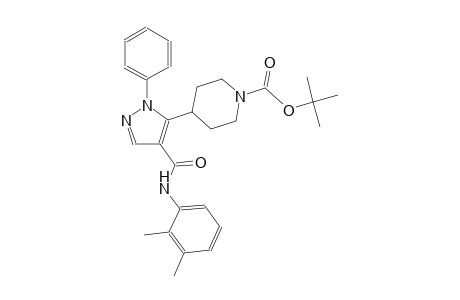 1-piperidinecarboxylic acid, 4-[4-[[(2,3-dimethylphenyl)amino]carbonyl]-1-phenyl-1H-pyrazol-5-yl]-, 1,1-dimethylethyl