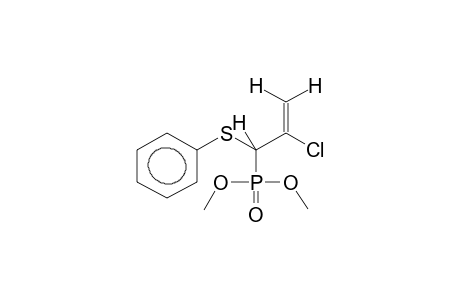 1-(O,O-DIMETHYLPHOSPHONO)-1-PHENYLTHIO-2-CHLOROPROP-2-ENE