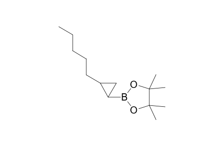 4,4,5,5-tetramethyl-2-(2-pentylcyclopropyl)-1,3,2-dioxaborolane