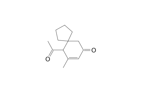 10-Acetyl-9-methylspiro[4.5]dec-8-en-7-one