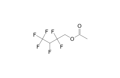 Acetic acid, 2,2,3,4,4,4-hexafluorobutyl ester