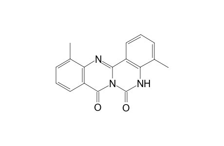 4,12-Dimethyl-5H-quinazolino[4,3-b]quinazoline-6,8-dione
