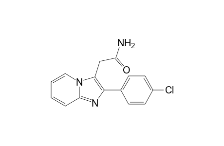 2-(p-chlorophenyl)imidazo[1,2-a]pyridine-3-acetamide