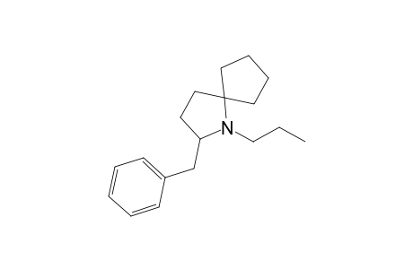 2-Benzyl-1-propyl-1-azaspiro[4.4]nonane