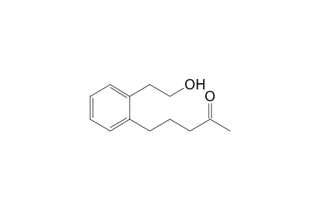 5-[2-(2-Hydroxyethyl)phenyl]-2-pentanone