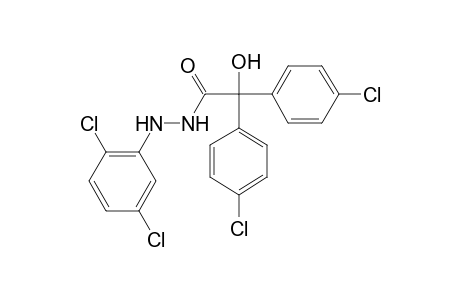2,2-bis(4-chlorophenyl)-N'-(2,5-dichlorophenyl)-2-hydroxyacetohydrazide