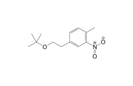 4-(2-(tert-butoxy)ethyl)-2-nitrotoluene