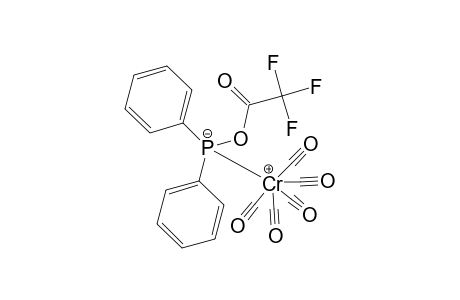 Chromium, pentacarbonyl(diphenylphosphinous trifluoroacetic anhydride-P)-, (OC-6-22)-