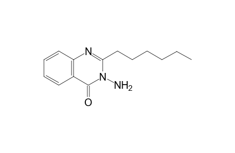 3-Amino-2-hexyl-4(3H)-quinazolinone