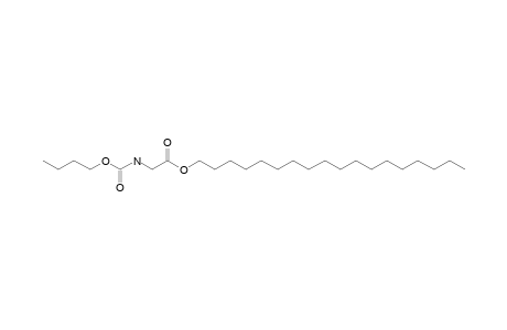 Glycine, N-butoxycarbonyl-, octadecyl ester