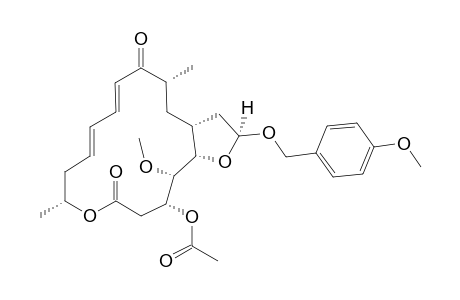 .alpha.-Carbonolide B 4-Methoxybenzylacetal