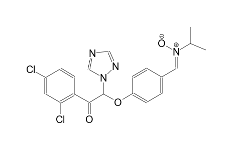 1-(2,4-dichlorophenyl)-2-(4-{(Z)-[isopropyl(oxido)imino]methyl}phenoxy)-2-(1H-1,2,4-triazol-1-yl)ethanone