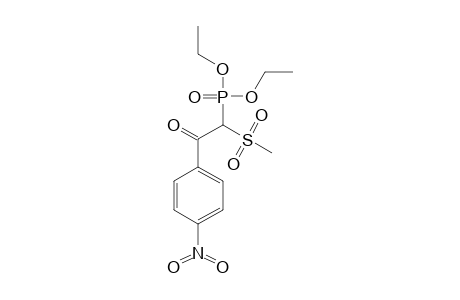 DIETHYL-1-METHYLSULFONYL-2-OXO-2-(4'-NITROPHENYL)-ETHYLPHOSPHONATE