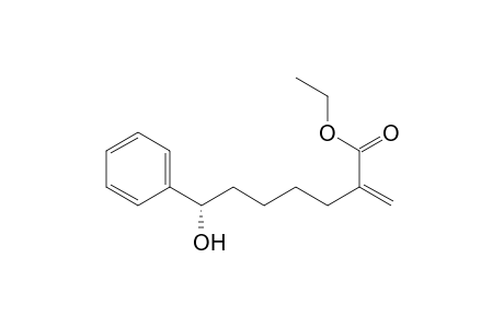 (7S)-7-hydroxy-2-methylene-7-phenylheptanoic acid ethyl ester