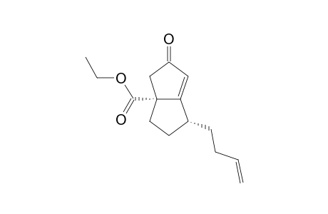 Ethyl (1R,6R)-6-(but-3'-enyl)-3-oxobicyclo[3.3.0]oct-4-ene-1-carboxylate