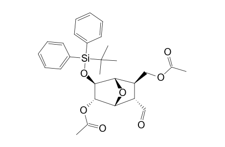 (+/-)-2-EXO-(TERT.-BUTYL-DIPHENYL-SILANYLOXY)-3-ENDO-ACETYL-6-EXO-ACETOXYMETHYL-7-OXA-BICYCLO-[2.2.1]-HEPTAN-5-YLCARBOXALDEHYDE